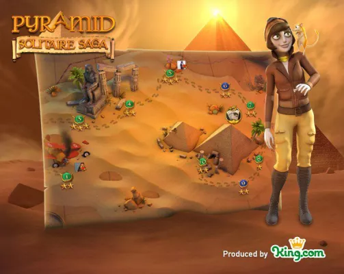 Bild: King.com startet Facebook-Spiel Pyramid Solitaire Saga