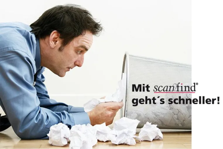 Bild: Die neue Office-Kraft für Versicherungsmakler - scan2find