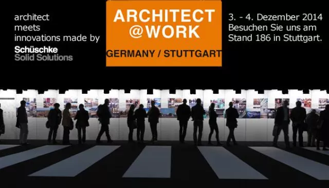 Bild: Schüschke Solid Solutions auf dem Design- und Architektur-Event ARCHITECT@WORK in Stuttgart