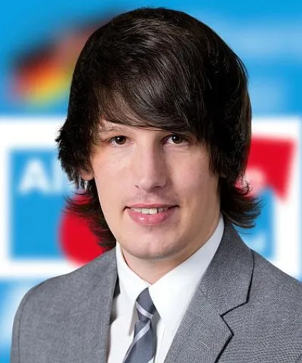 Andreas Bleck Spitzenkandidat der Jungen Alternative (JA) für die Bundestagswahl Bild: Andreas Bleck Spitzenkandidat der Jungen Alternative (JA) für die Bundestagswahl