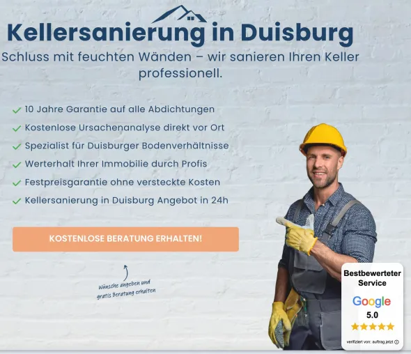 Steigender Grundwasserspiegel nach Bergbauende: Spezialist für Kellersanierung in Duisburg Bild: Steigender Grundwasserspiegel nach Bergbauende: Spezialist für Kellersanierung in Duisburg