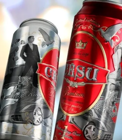 Bild: Bierdose mit Wohl ’fühl’ faktor