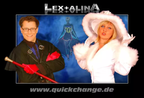 Bild: Magierduo Lex & Alina in Frankreich