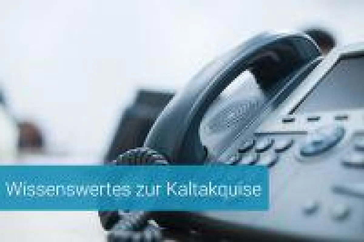 Kaltakquise zur Vertriebsunterstützung