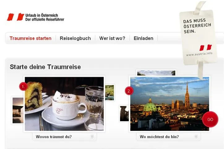 TripsByTips realisiert Facebook-Applikation der Österreich Werbung Bild: TripsByTips realisiert Facebook-Applikation der Österreich Werbung