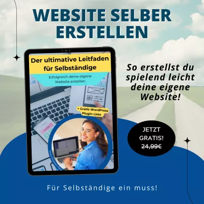 Bild: Christian Flaig Webdesign veröffentlicht kostenloses E-Book: Der ultimative Leitfaden für Selbständige