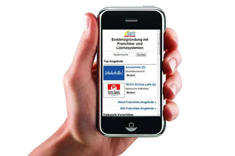 Bild: Franchiseportal.de veröffentlicht mobile Internetplattform für Existenzgründer