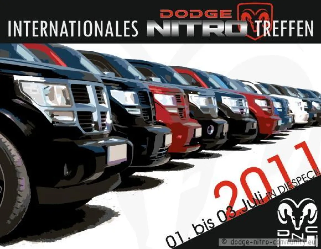 Einladung zum Internationalen Dodge Nitro Treffen 2011