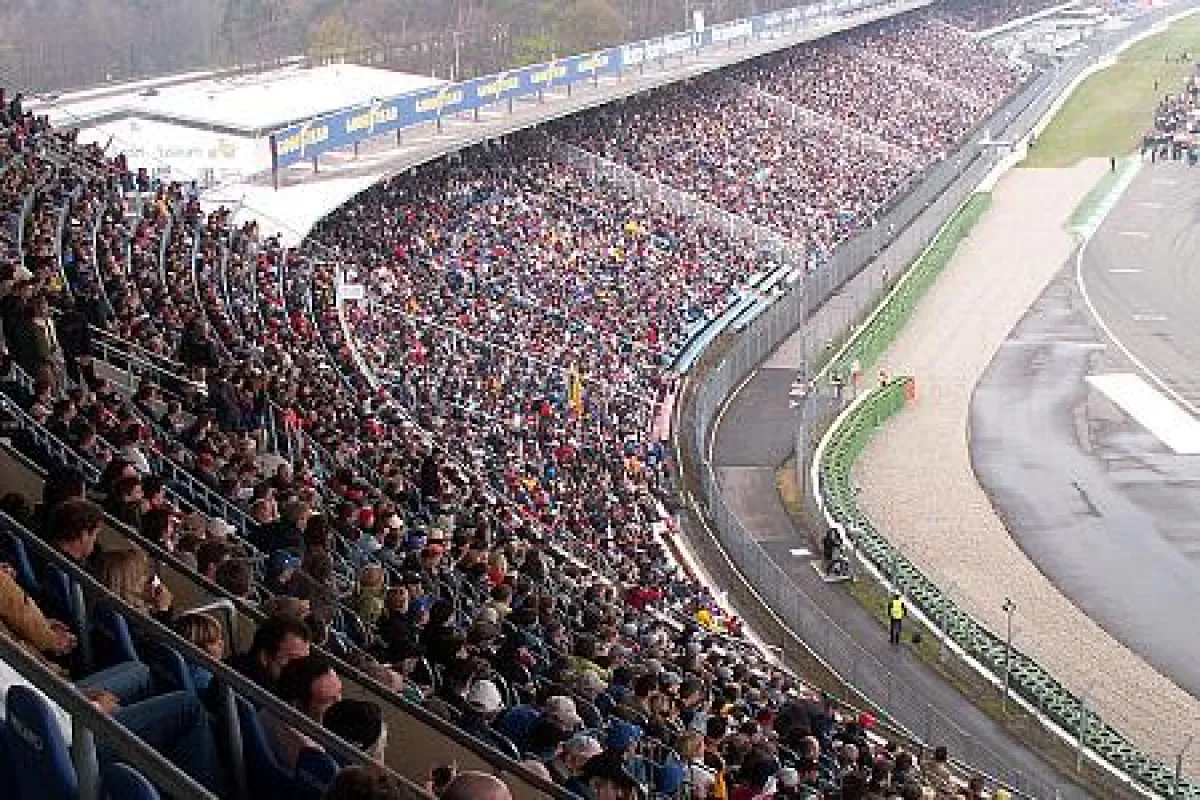 Die Fans in Hockenheim.