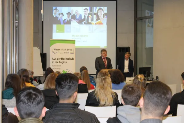 Bild: Die Logistikbranche live Erleben am ‚Tag der Logistik‘ an der SRH Hochschule Hamm