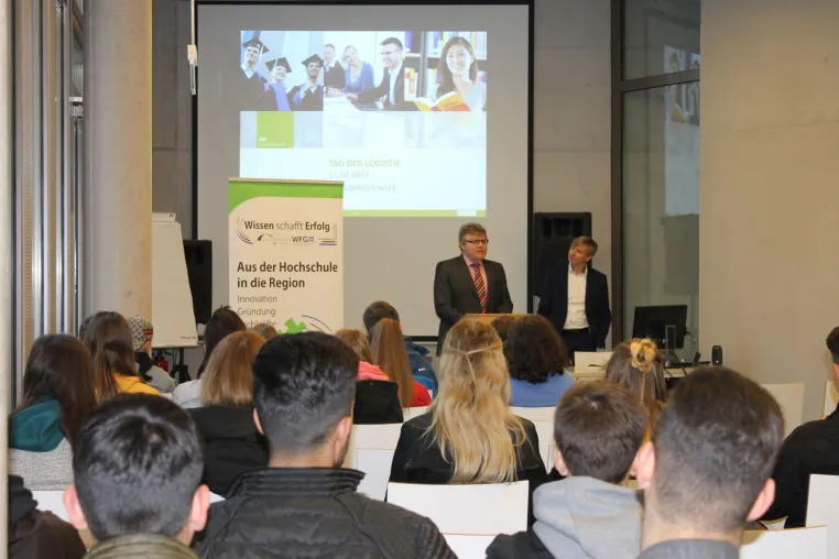 Bild: Die Logistikbranche live Erleben am ‚Tag der Logistik‘ an der SRH Hochschule Hamm
