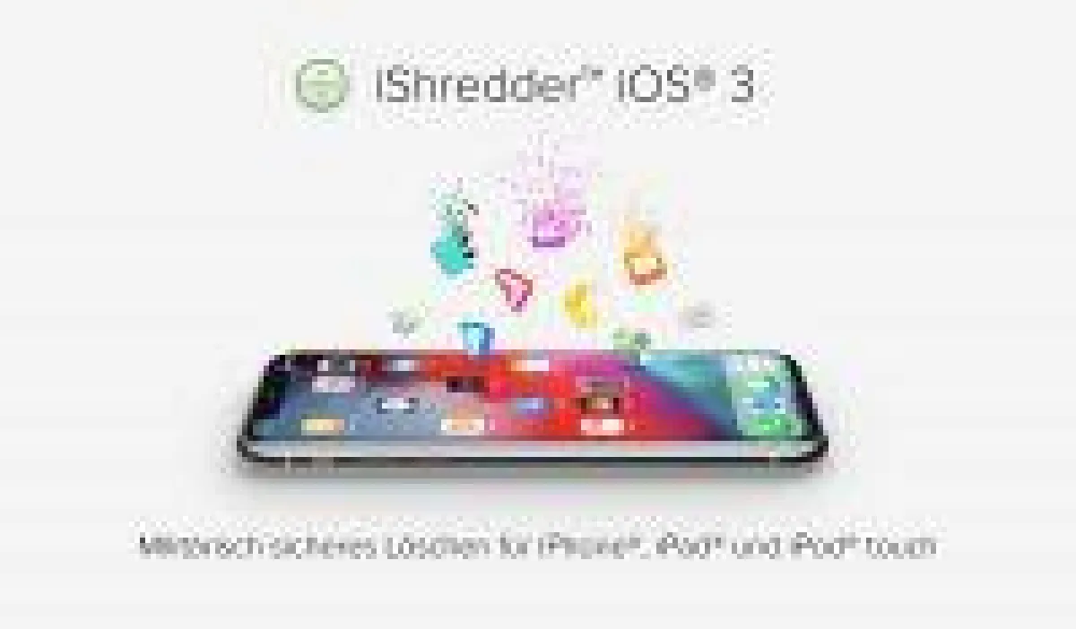 iShredder iOS. iPhone sicher löschen