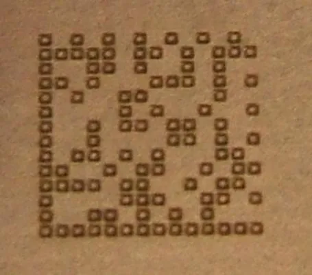 Bild: Eindeutige Produktidentifikation mit Datamatrixcode und Laser