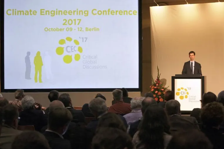 Bild: Climate Engineering-Konferenz 2017 in Berlin eröffnet