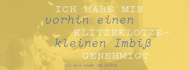 Bild: Sams im Glück ab 1. Dezember 2012 im Theaterdeck Hamburg
