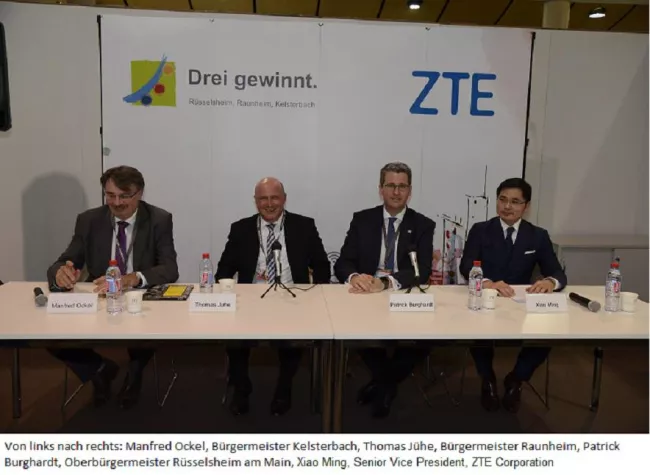 ZTE und „Drei Gewinnt“: Smart-City-Technologien werden zum Standortfaktor Bild: ZTE und „Drei Gewinnt“: Smart-City-Technologien werden zum Standortfaktor