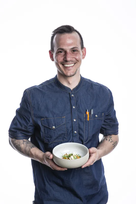 Francesco d'Agostini - Finalist beim Koch des Jahres (© Melanie Bauer Photodesign / www.mb-photodesign.com)