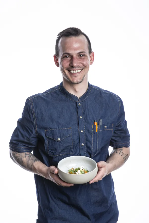 Francesco d'Agostini - Finalist beim Koch des Jahres (© Melanie Bauer Photodesign / www.mb-photodesign.com)