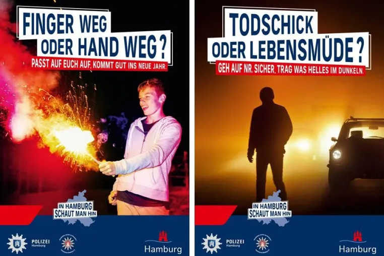 Bild: Deutliche Worte: Todschick oder Lebensmüde?