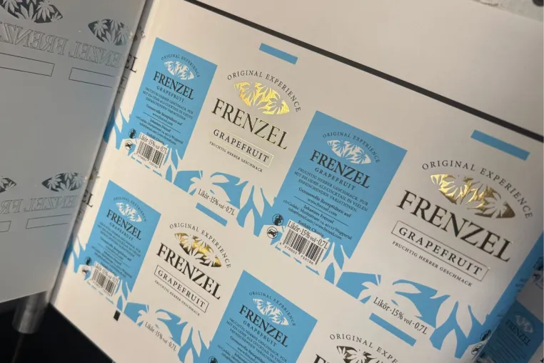 Bild: Likör Frenzel Grapefruit – Jetzt mit noch hochwertigeren Premium-Etiketten