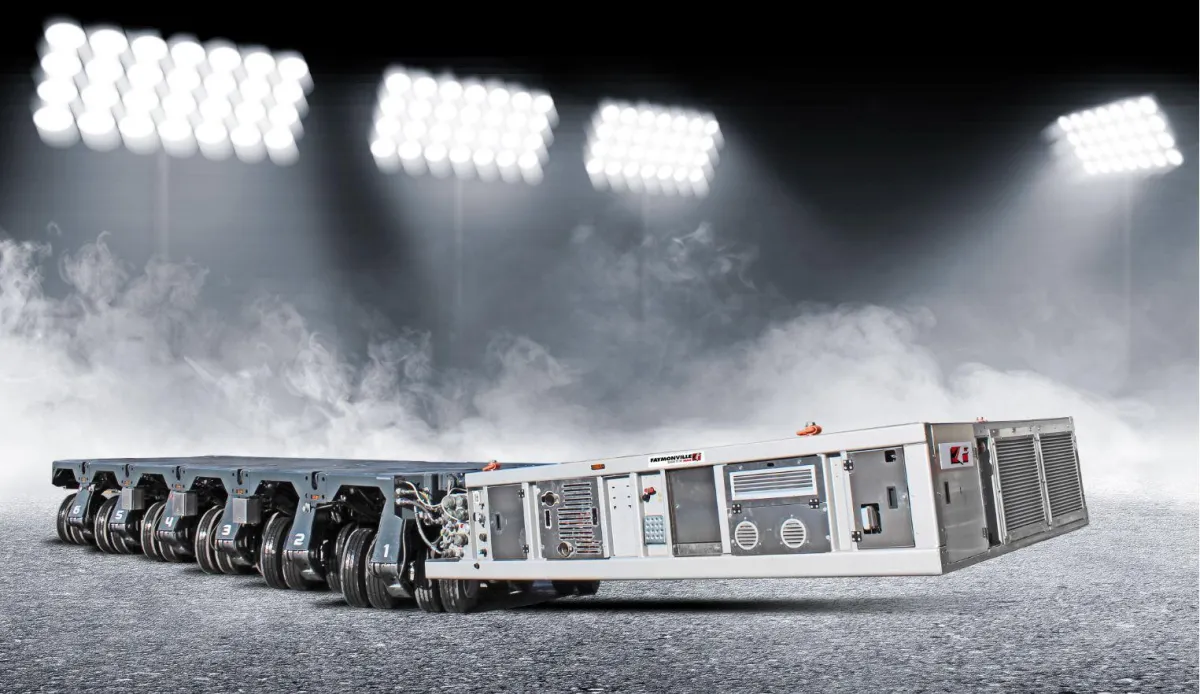 Neu bei Faymonville!  Zwillingsbereifte Selbstfahrer mit elektronischer Lenkung!