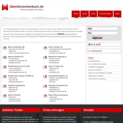 Bild: Neues Online-Branchenbuch für Lübeck und Umgebung gestartet: lübeckbranchenbuch.de