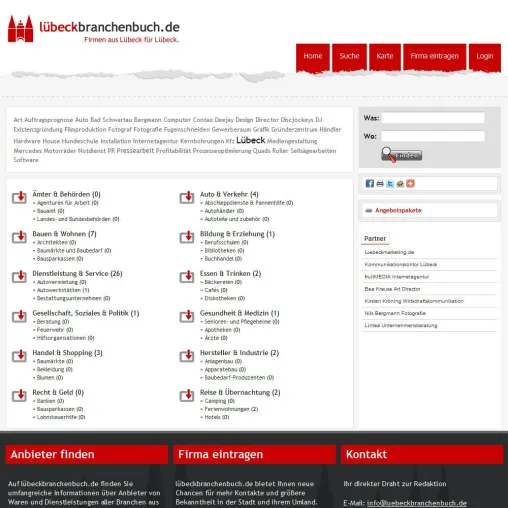 Bild: Neues Online-Branchenbuch für Lübeck und Umgebung gestartet: lübeckbranchenbuch.de