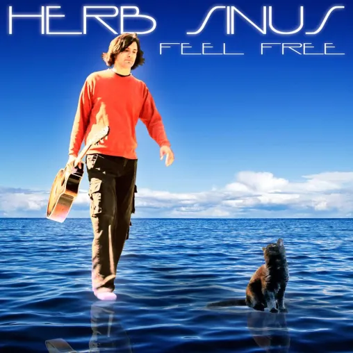 Bild: Voller Tatkraft stellt der österreichische Sänger Herb Sinus seine nächste Maxi-Single „Feel Free“ vor