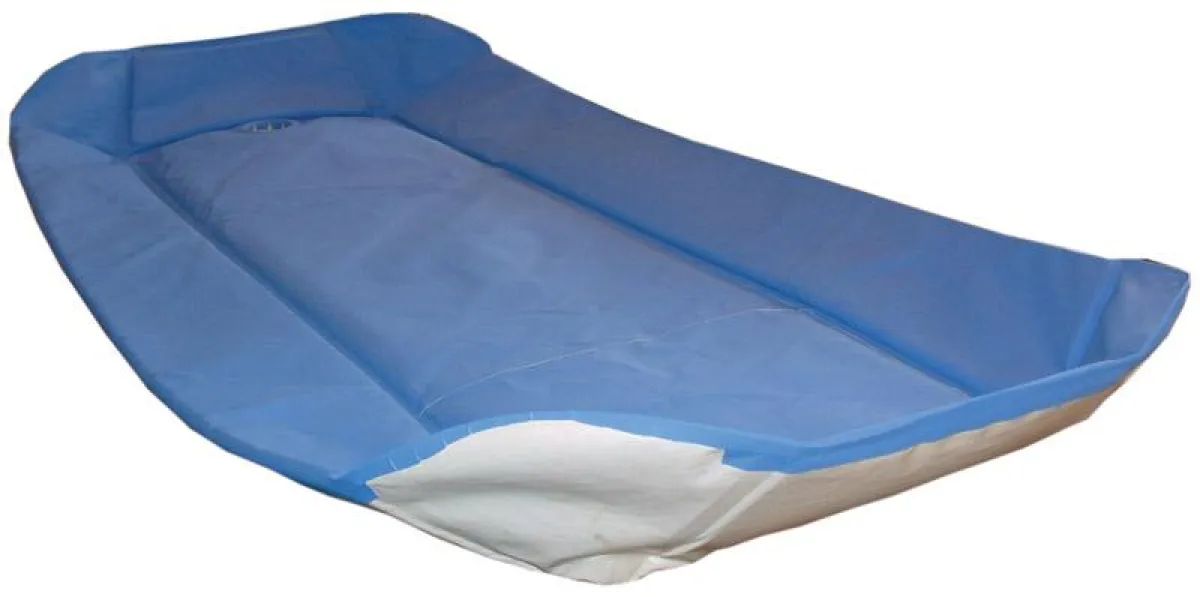 Ein mit GEFATEX® Tape „GT 82“ beklebte Duschwanne. (Foto: GEFA Hygiene-Systeme GmbH & Co. KG)