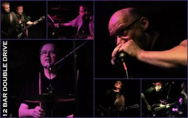 Bild: 12 Bar Double Drive bei der 4. Angermünder Bluesnacht