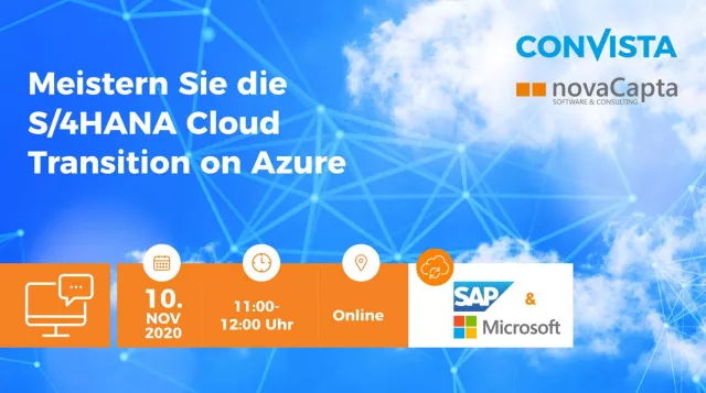 Bild: Webinar: Der Weg zu S/4HANA Cloud on Azure
