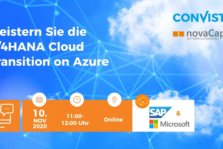 Bild: Webinar: Der Weg zu S/4HANA Cloud on Azure