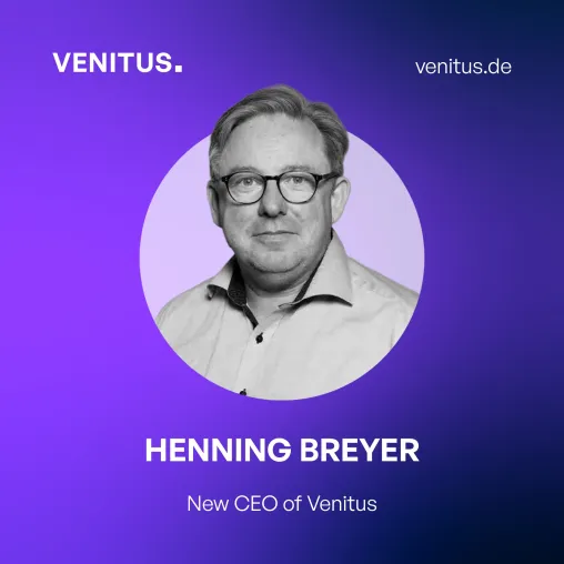Bild: Henning Breyer zum neuen CEO der Venitus IT Solutions GmbH ernannt