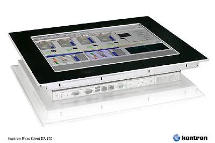 Bild: Kontron Micro Client IIA 170: Intel Atom basierter Touch Panel-PC jetzt auch in 17 Zoll