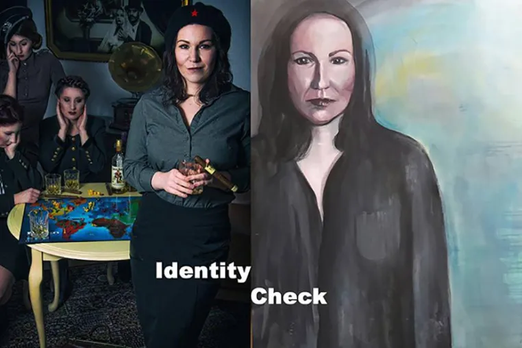 Bild: Identity Check - Kunstausstellung vom 06.07.2017 bis 31.08.17 im EWA e.V. Frauenzentrum