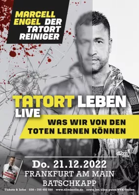Bild: Tatortreiniger Marcell Engel Live - schnell Karten sichern