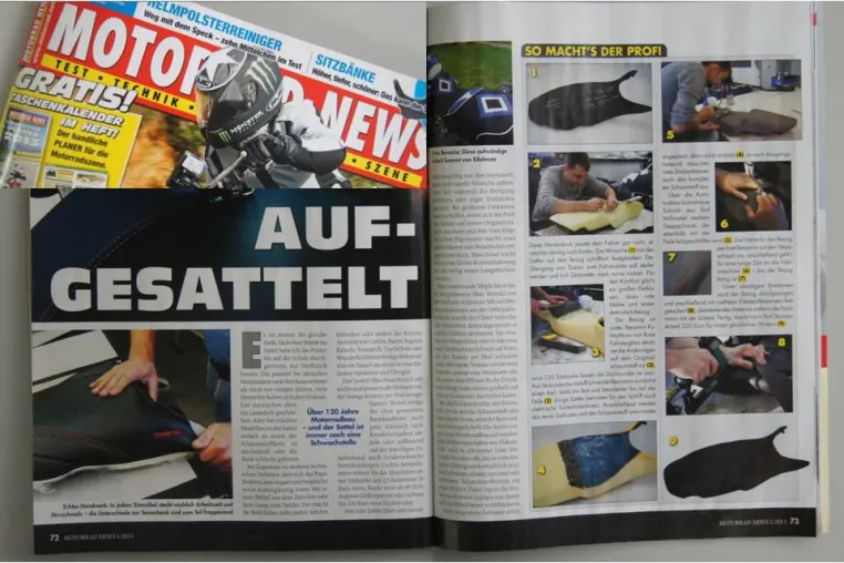 Bild: Aufgesattlet