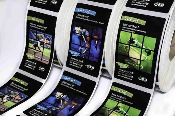 Bild: Digital gedruckte Etiketten für den Consumer Check