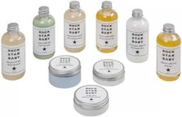 Bild: Rock Star Baby-Kosmetikserie – garantiert natürliche Pflege für Mutter und Kind