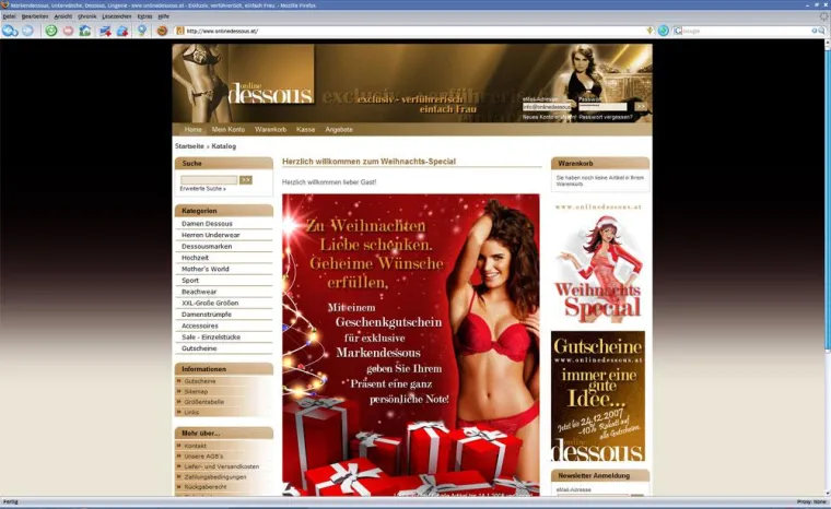 Bild: HiCo relauncht onlinedessous.at