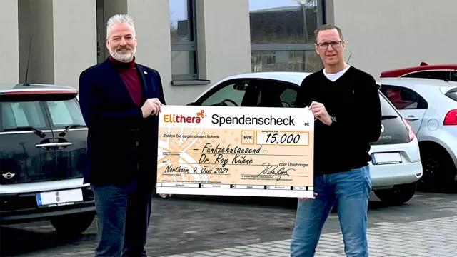 Bild: Elithera Partner spenden für die Wahlkampfkampagne von Dr. Roy Kühne