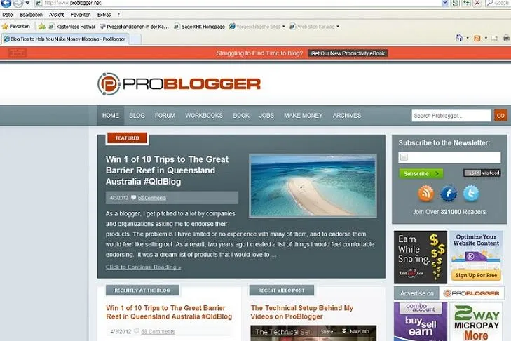 Bild: Tourism Queensland sucht Blogger Korrespondenten und verlost 10 Reisen nach Cairns und ans Great Barrier Reef