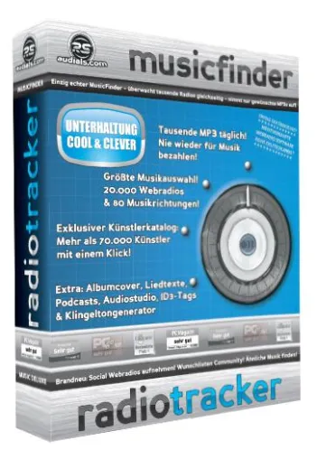 Bild: Radiotracker setzt mit neuer Version5 erneut Maßstäbe in der kostenlosen legalen Musikversorgung mit Webradios