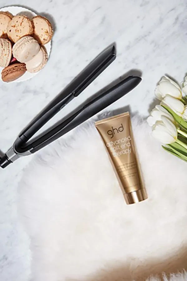 ghd platinum® Styler Set mit gratis ghd advanced split end therapy