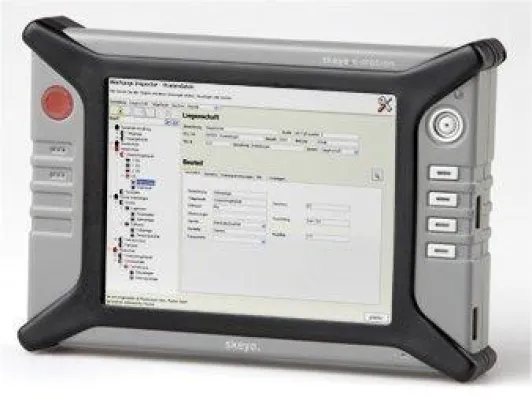Bild: Kleiner TabletPC skeye.e-motion - Mobile Effizienz in Außendienst und Logistik