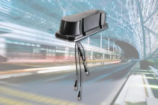 HUBER+SUHNER verbessert Passagierkomfort mit Einführung der 5 Port Zugdachantenne Bild: HUBER+SUHNER verbessert Passagierkomfort mit Einführung der 5 Port Zugdachantenne