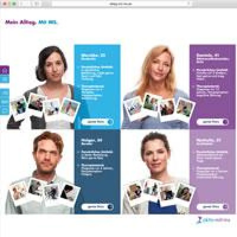 Abbildung: Screenshot der Startseite www.alltag-mit-ms.de