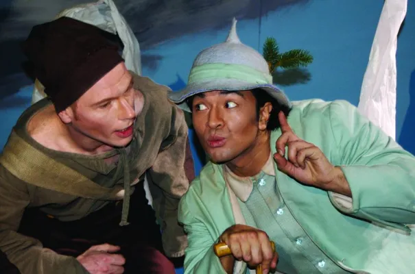 Bild: DAS KALTE HERZ nach Wilhelm Hauff - Theater Morgenstern spielt Weihnachtsstück für Kinder im Rathaus Friedenau