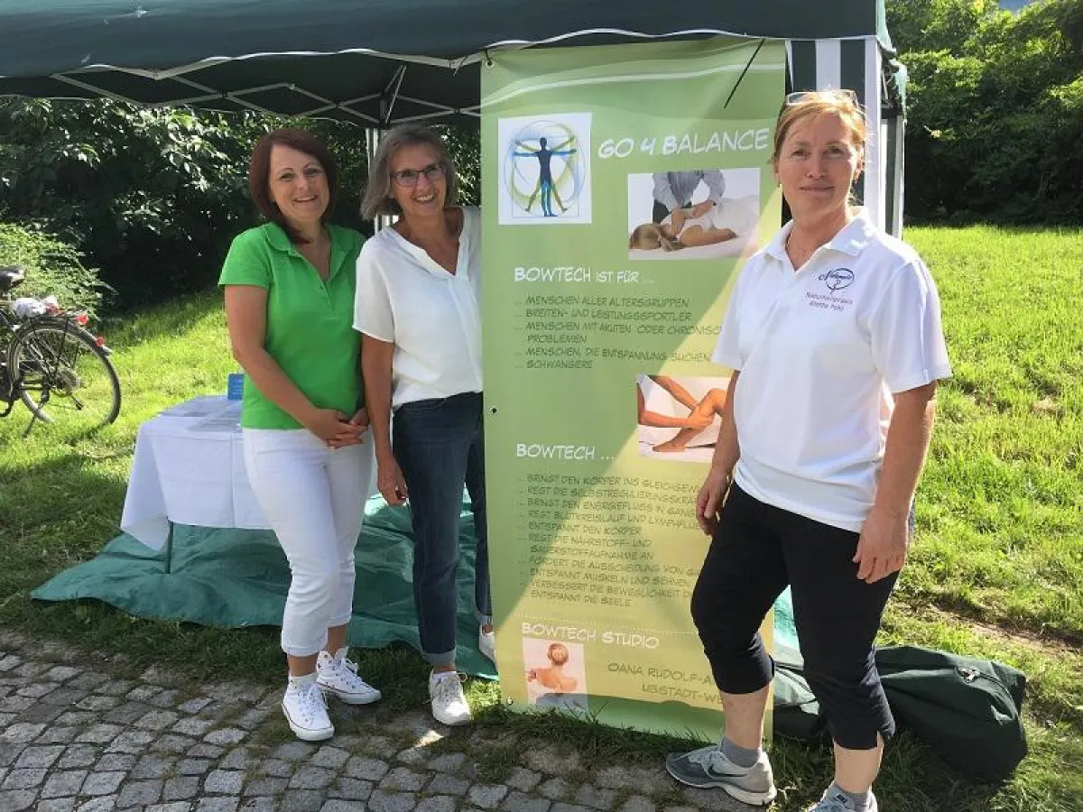 Die Bowtech-Anwenderinnen (v.l.n.r.): Oana RuRudolf-Anghel, Traude Wunsch und Anette Pohl.