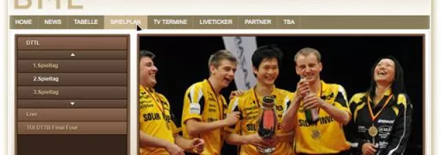 Bild: DTTL.tv in neuem Gewand Richtung WM